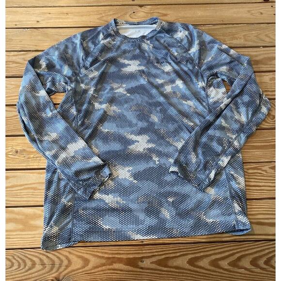 Simms Long Sleeve Athletic Top Size Medium Men’s Gray - Picture 1 of 8